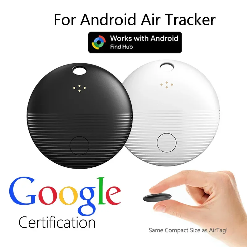 AliExpress - Google Find My GPS-Tracker Android Airtag Tragbarer GPS-Tracker Bluetooth-Ortungsgerät für Fahrrad, Schlüssel, Verlustvermeidung