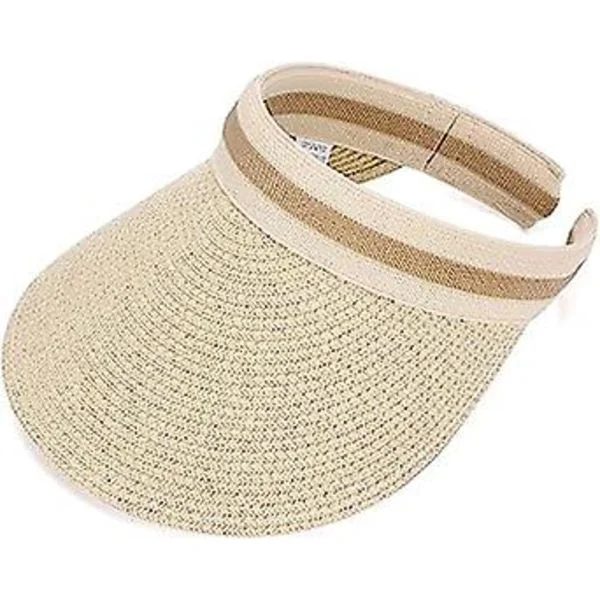 Hat Dame Sommer Stor Skygge Strand Stråhatte Hat