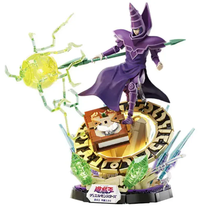 AliExpress - KONAMI Anime Yu-Gi-Oh! Gleich Kunst Dunkler Magier Bausteine Cartoon Action-figuren Modell Ziegel Spielzeug Kinder Sammeln Geschenke
