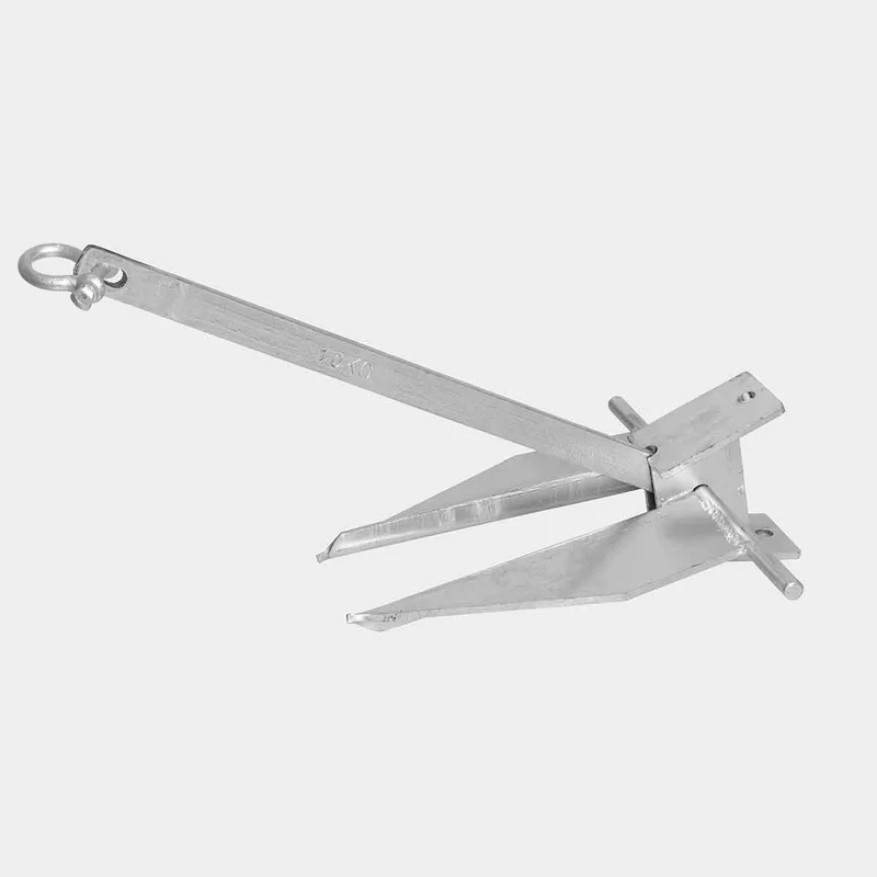 Ancora Danforth NOCK Litegrip, acciaio zincato + grillo, 5 kg