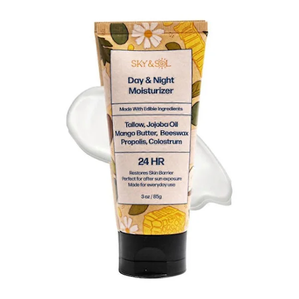 Solkrem med talg SPF50+ Naturlig Vanntett Matt Finish For Sensitiv Hud