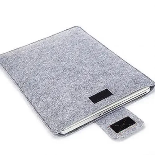 Premium Filt Laptopfodral Surfplatta & Dator Skyddande Förvaringsväska Bärbara Kontorstillbehör Kompatibel med iPad Mac Book 13