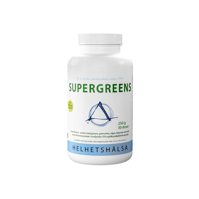 Helhetshälsa SuperGreens 250 g