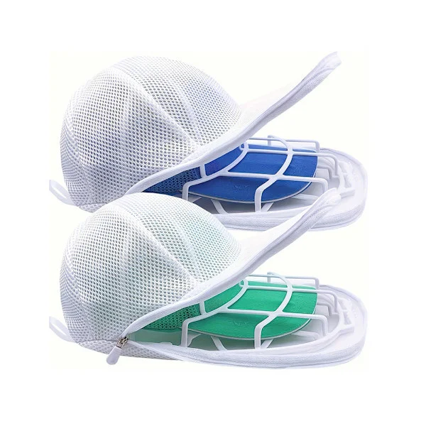 2-pack hat cleaning set, protective hat cleaning rack for adult and child baseball caps, dedicated hat cleaner