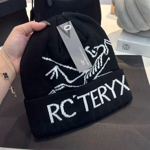 Svart Varm Vintermössa för Män från Arc'teryx Herr[YJD]