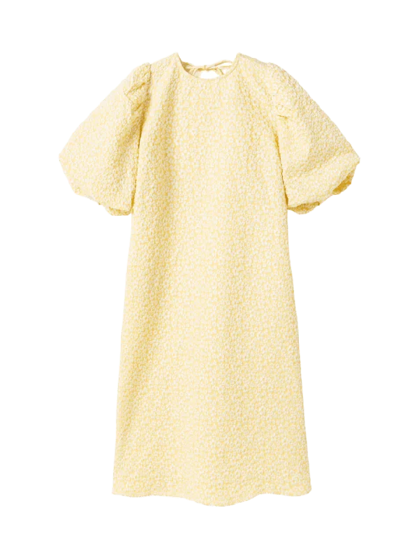 Noella Reno Pastis Long Dress - Buttercup Yellow Klänningar Dam Gul XS