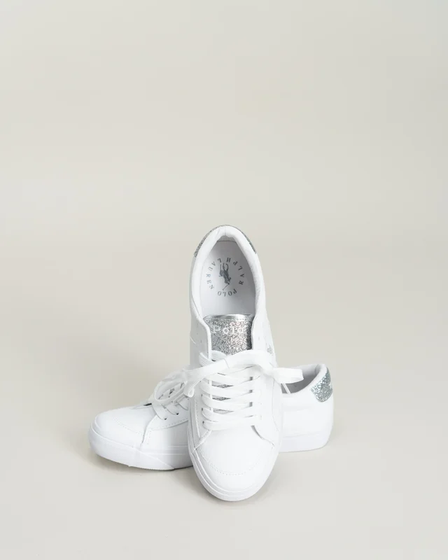 Polo Ralph Lauren Ryley Wit Schoenen Meisjes - Kids Brand Store