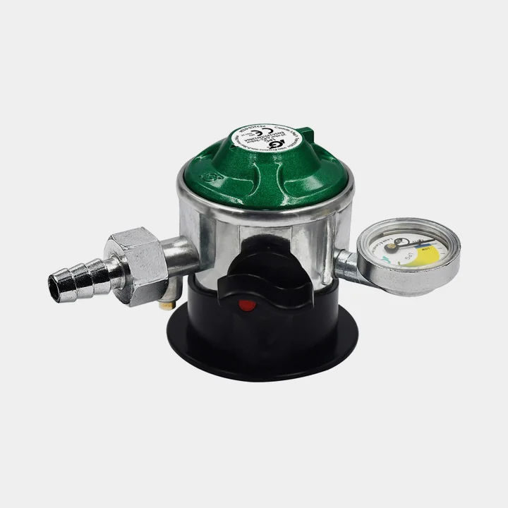 Reduceringsventil IGT Jumbo LPG-regulator, 35 mm click-on, 10 mm slang