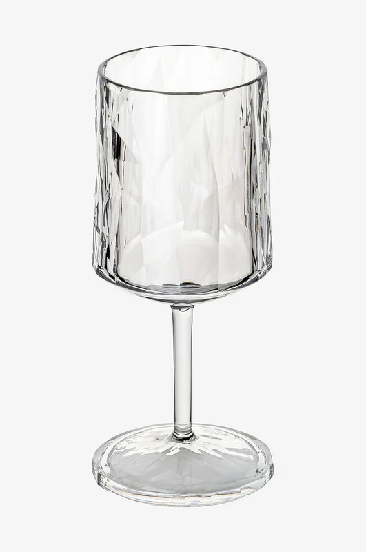 Koziol - Vinglas Plast Club No . 21 250 ml Kristallklart 2-pack - Transparent - Vinglas - Från Homeroom