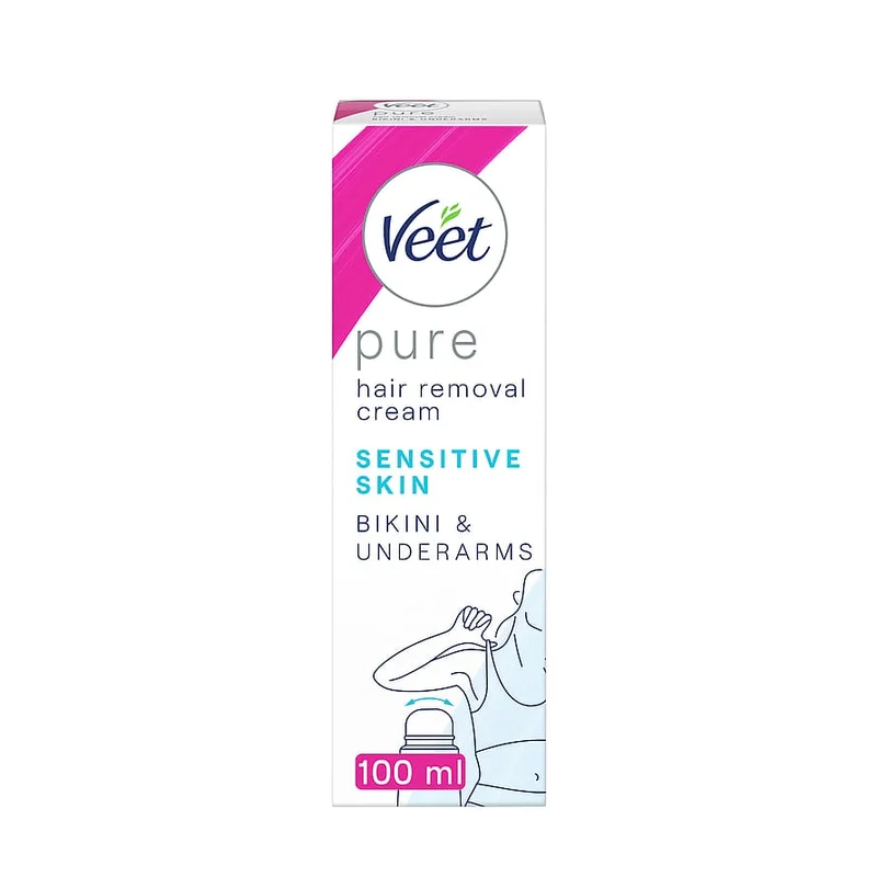 Veet Hair Removal Cream 100 ml, Hudpleje, Hårfjerning, Hårfjerningscreme