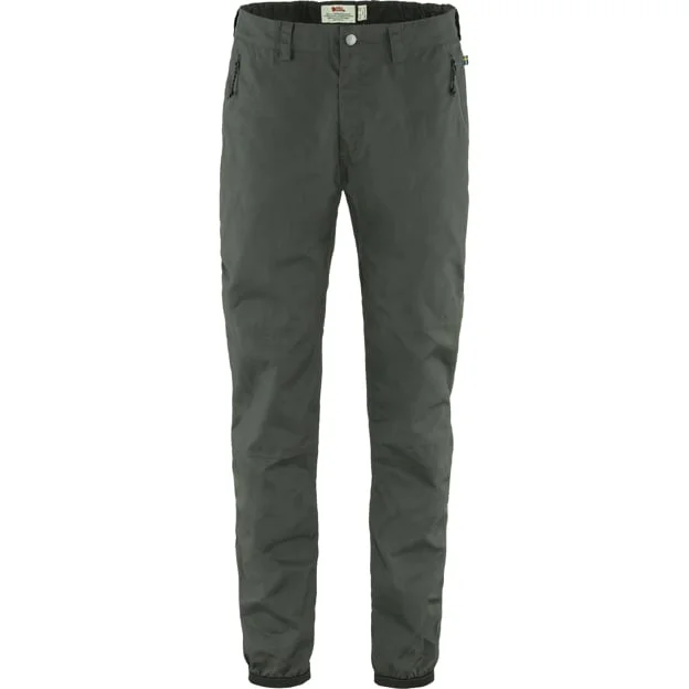 Fjällräven Men's Vardag Trousers in Stone Grey, G-1000 | Size: 46/Short