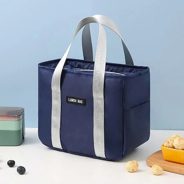 Bærbar isoleringstaske Genanvendelig isoleret madkasse Foldbar picnictaske Madkasse