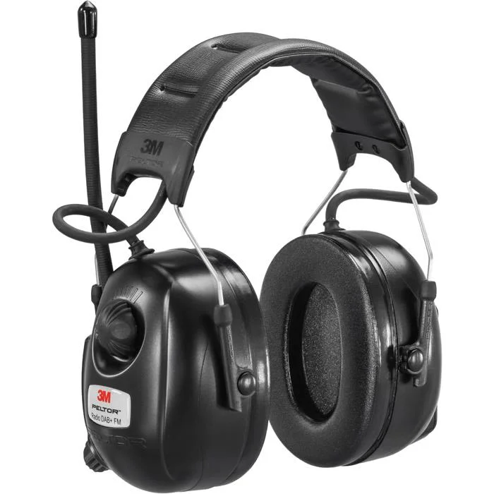 3M Peltor DAB+ FM Radio Kuulonsuojain sis. päälakisangan, Kuulosuojaimet