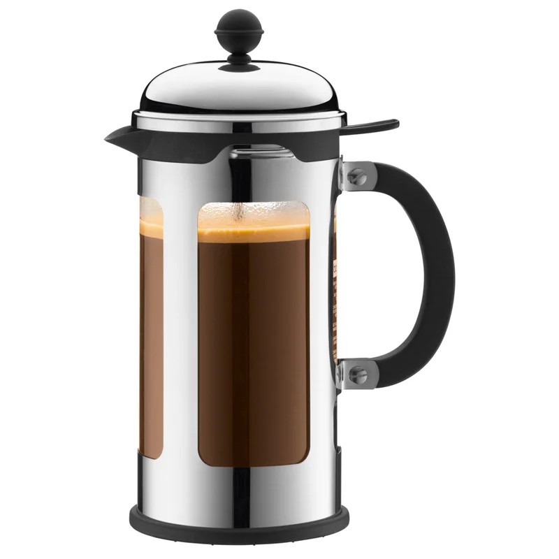 Bodum Krom kaffepress 8 Koppar 1,0 l | Kaffe > Kaffepressar > Presskanna | Bagaren och Kocken