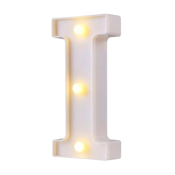 ZHOUBA LED Kirjainvalaisin Kytkin Design Vedenpitävä Aakkoskirjain Yövalo Lamppu Juhlaklubibaariin