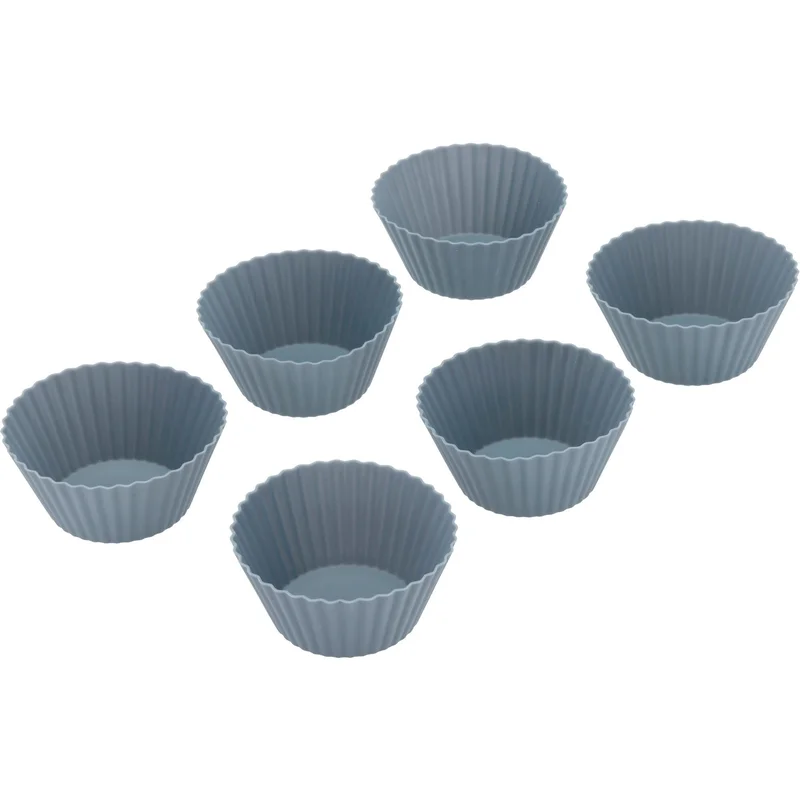 Tareq taylor muffinsform 6-pack, 7x3 cm, indigo | Bakning > Bull & Muffinsformar > Muffinsform | Bagaren och Kocken