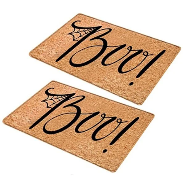 Doormat Cover 2-piece Set - Doormat, Bathroom Kitchen Hall Soft Non-slip Indoor Bottom Outdoor Mat Decor