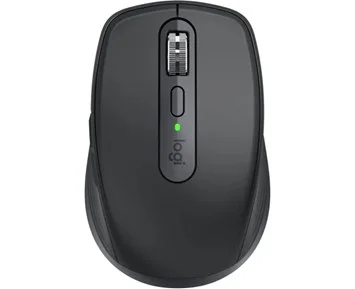 Logitech MX Anywhere 3S-GRAPHITE-2.4GHZ/BT - Arbeta överallt med trådlös och tyst mus för alla ytor