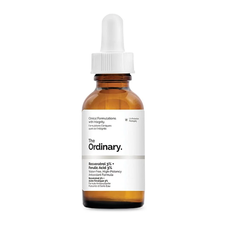 The Ordinary Resveratrol 3% + Ferulic Acid 3% 30 ml, Hudpleje, Ansigtspleje, Serum