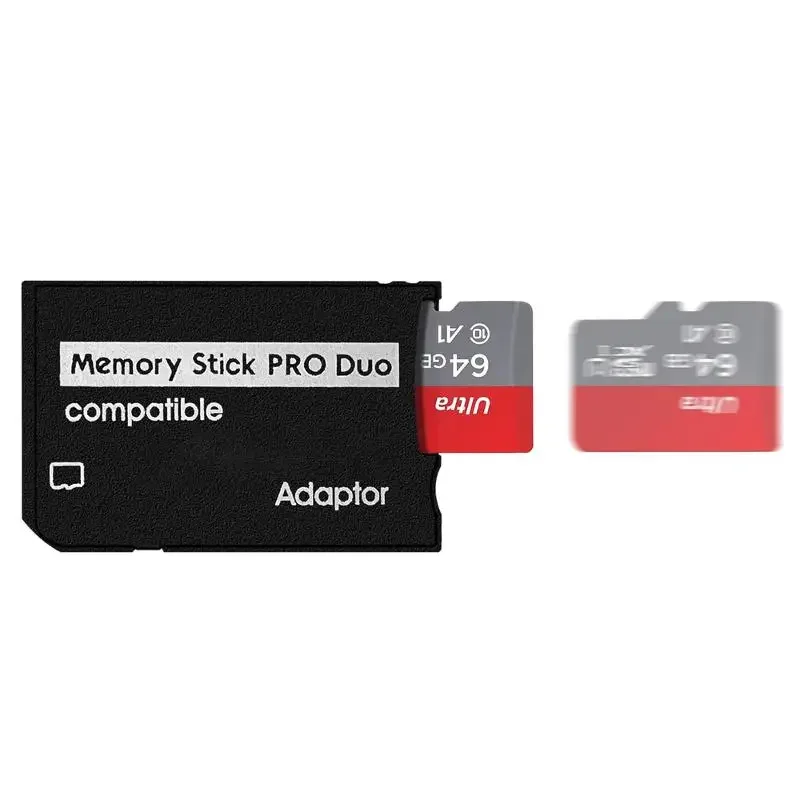 AliExpress - TF zu MS Memory Stick Pro Duo Adapter Kartenleser für PSP SD Kartenkonverter für Sony PSP 1000 2000 3000 Gaming Zubehör