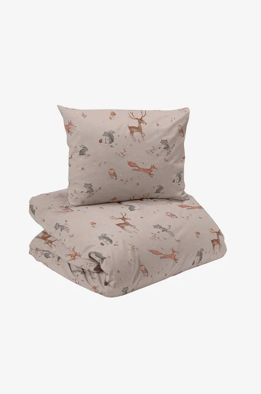 Redlunds - Stampe 2-d seng - Beige - Sengesett - 150X210 - Fra Homeroom
