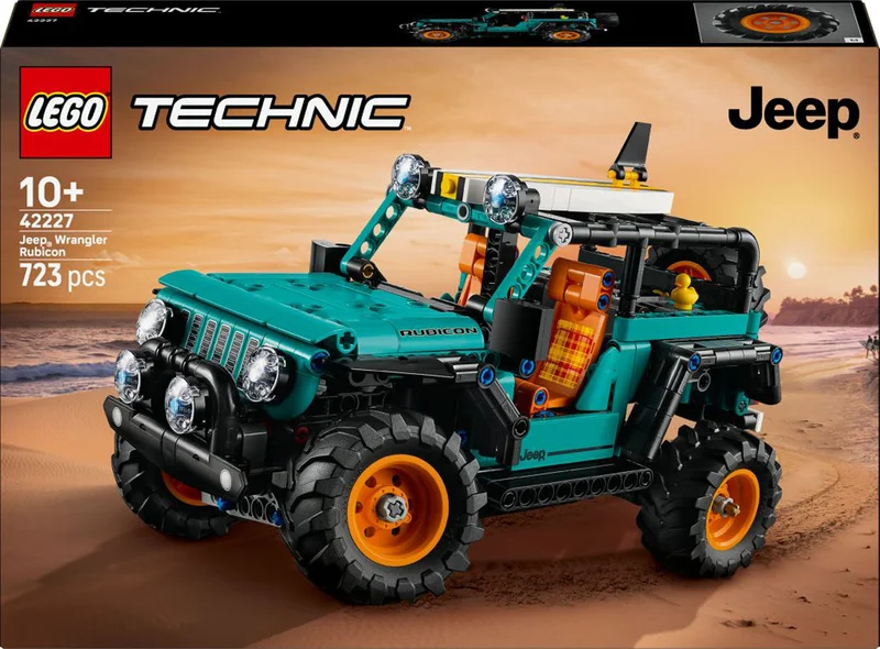 LEGO Technic Jeep Wrangler Rubicon SUV 42227