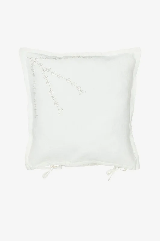 Svanefors - Kuddfodral Amie, 45x45 cm - Vit - Prydnadskuddar & kuddfodral - 45X45 - Från Homeroom