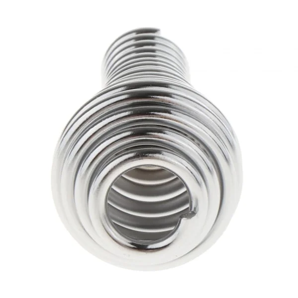 BBQ Grillhandtag Metall Spishandtag för Grill Rökare Vedspisar Gropar Silver 2x8.2cm (LGL)