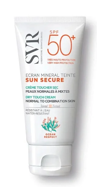 SVR Sun Secure Ecran Mineral Teinté Crema Viso Pelle Normale