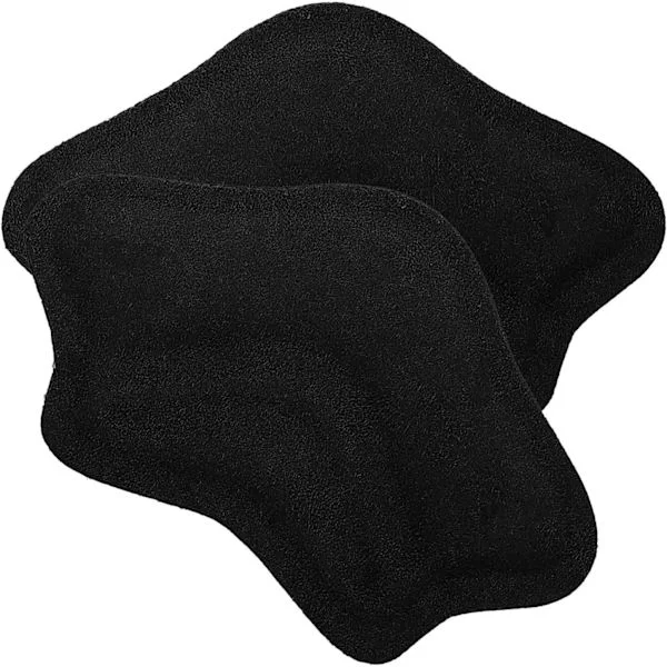 Hälgreppsinlägg för högklackade skor och sneakers, mjuka bekväma för kvinnor, svarta -