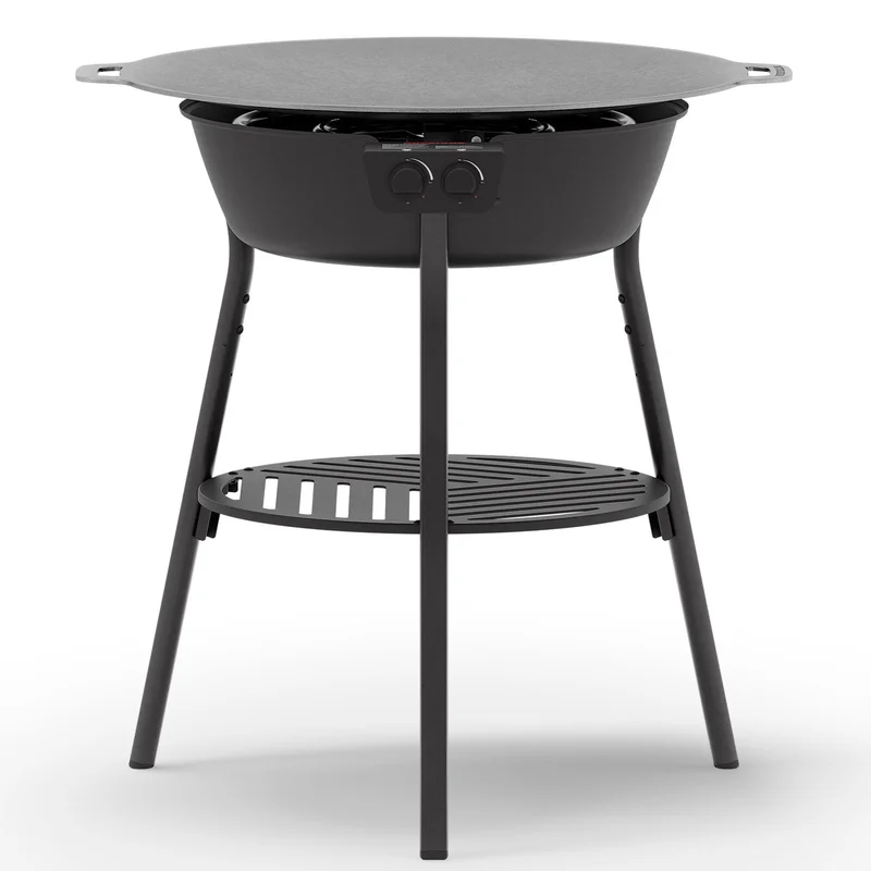 Muurikka Stekhällsset med gasolbrännare LL 78 cm, svart | Utematlagning > Stekhällar | Bagaren och Kocken