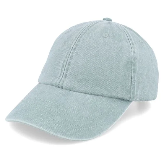 Beechfield - Verde unconstructed Gorra - Vintage Washed Sage Green Dad Cap @ Hatstore
