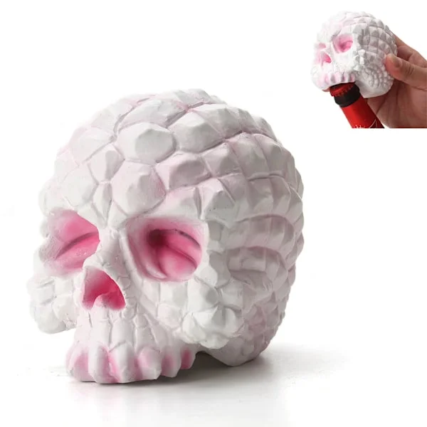 Bottle Opener, Skeleton Corkscrew, Unique Halloween Souvenir Gifts, Perfect Beer Gift for Skull Lovers