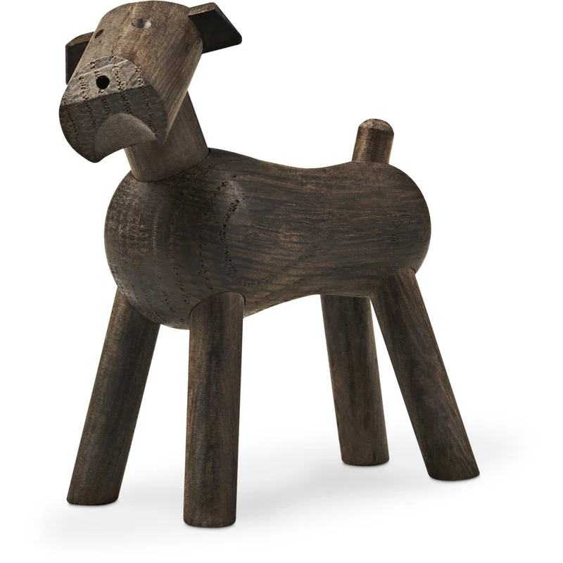 Kay bojesen Hund Tim Mörk | Inredning > Prydnader & Dekorationer > Träfigur | Bagaren och Kocken