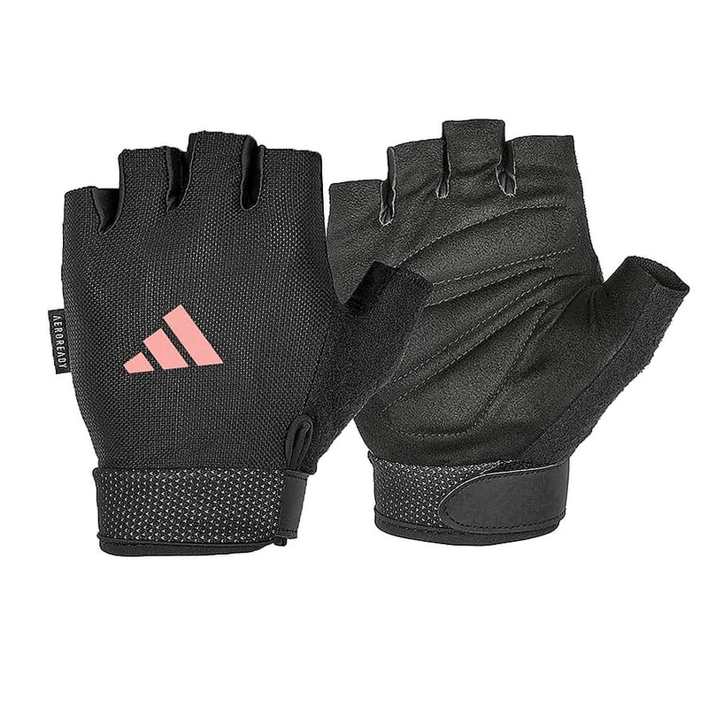 Adidas Essential Justerbar Træningshandsker Pink XL, Sport & Velvære, Fitnessudstyr, Træningshandsker