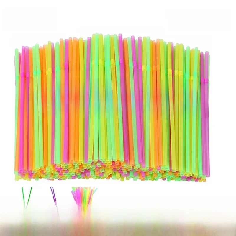 AliExpress - 50-3000Pcs Veelkleurige Rietjes Rietjes Melk Thee Bar Bruiloft Keuken Woonaccessoires Drank Stro Groothandel
