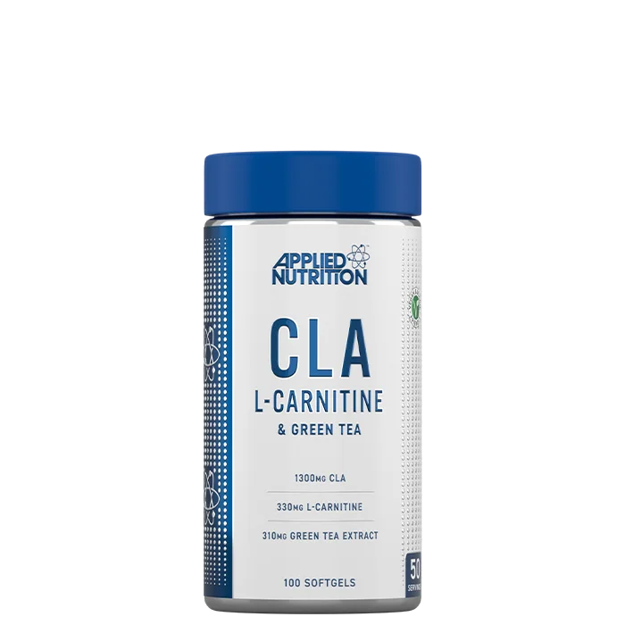Applied Nutrition CLA + L-carnitin + Grøn te 100 kapsler