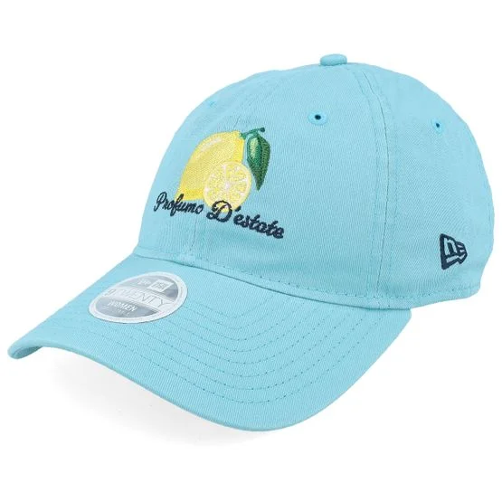 New Era - Blå unconstructed Caps - Womens Phrase 9TWENTY Blue Dad Cap @ Hatstore