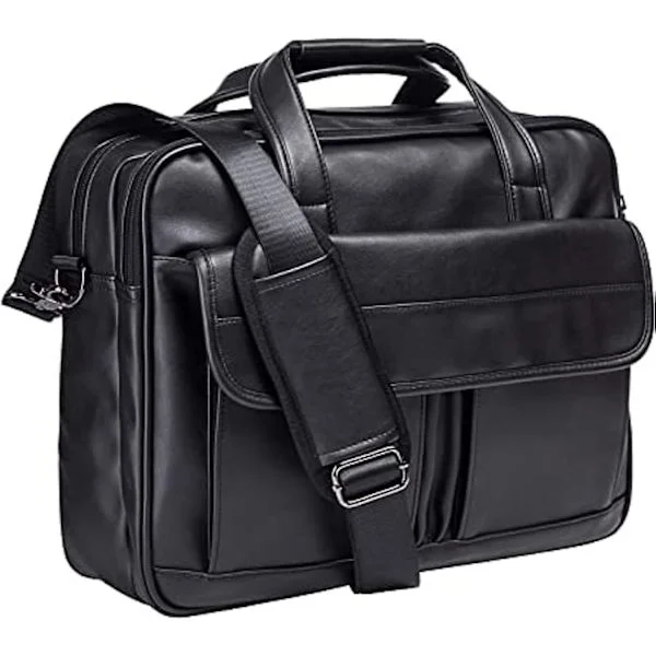 Men's Leather Briefcase, Business Travel, Handmade Messenger Bag, Laptop Bag