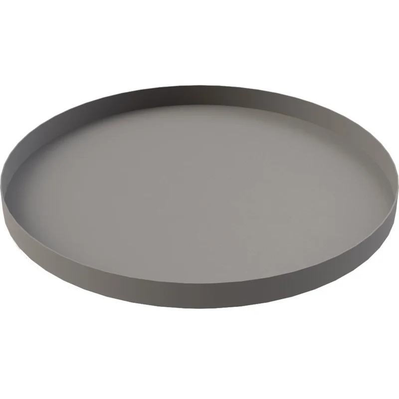 Cooee design Rund bricka 40 cm, grå | Dukning & Servering > Brickor & Underlägg > Bricka | Bagaren och Kocken