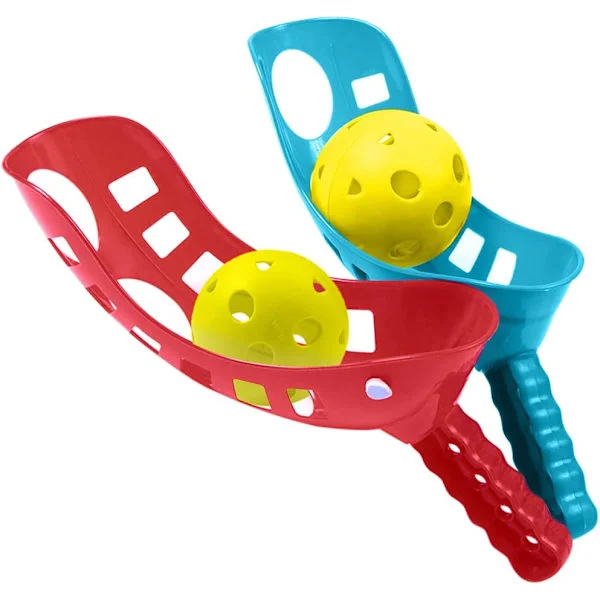 Scoop and Toss Spel, Utomhus Gräsmatta Spel för Barn och Vuxna, Dur