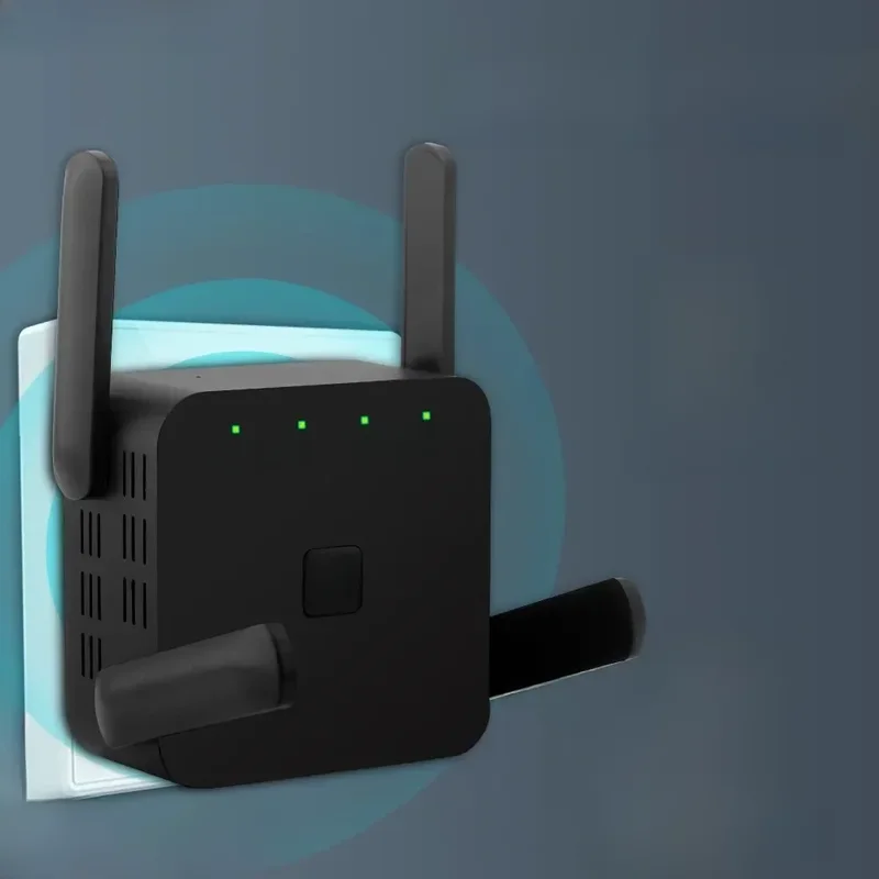 AliExpress - 5Ghz AC1200 WiFi Répéteur 1200Mbps Routeur Noir WiFi Extender Amplificateur 2.4G 5GHz WiFi Signal Booster Longue Portée Réseau
