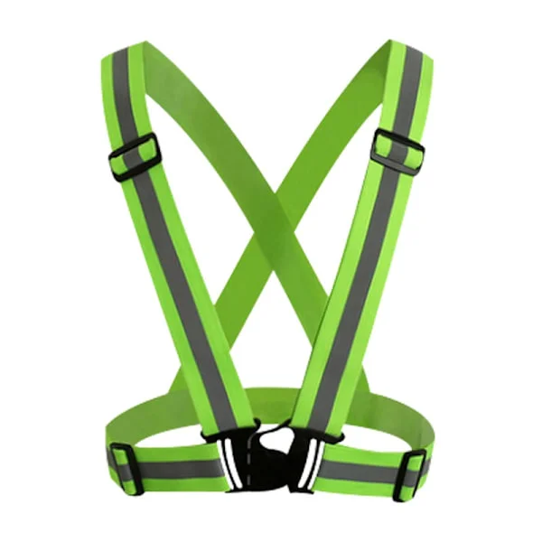 1 Pack Reflective Vest Running Gear High Visibility Reflective Vest, Adjustable Running Vest Safety Reflective Gear