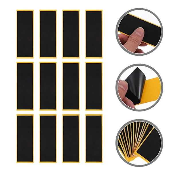 12 stk Fingerboard Grip Tape Mini Skateboard Skum Grip Tape Fingerboard Tilbehør