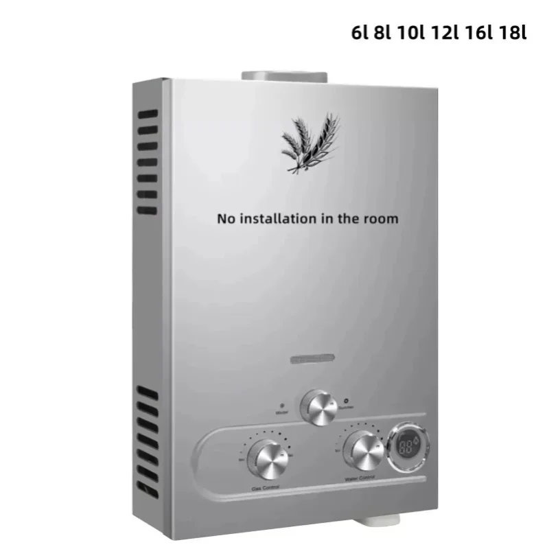 AliExpress - Chauffe-eau instantané au gaz GPL Sihao 6L 8L 10L 12L 16L 18L, kit de chauffe-eau sans réservoir au gaz de pétrole liquéfié portable
