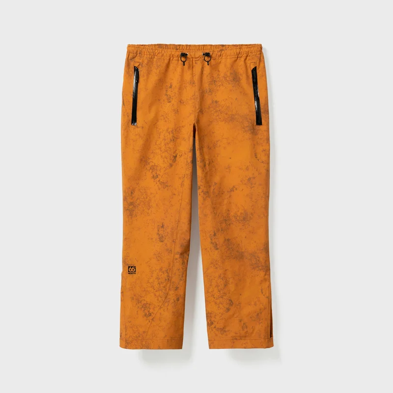 66 North men's Dyngja Shell Pants Bottoms - Fisherman Print - 2XL
