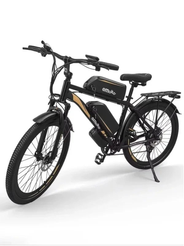 AliExpress - EMOKO EC27 Erwachsenen-E-Bike 250W Motor 48V45Ah Doppelbatterie Allterrain-E-Bike 27,5-Zoll-Reifen City-Pendler-Elektrofahrrad