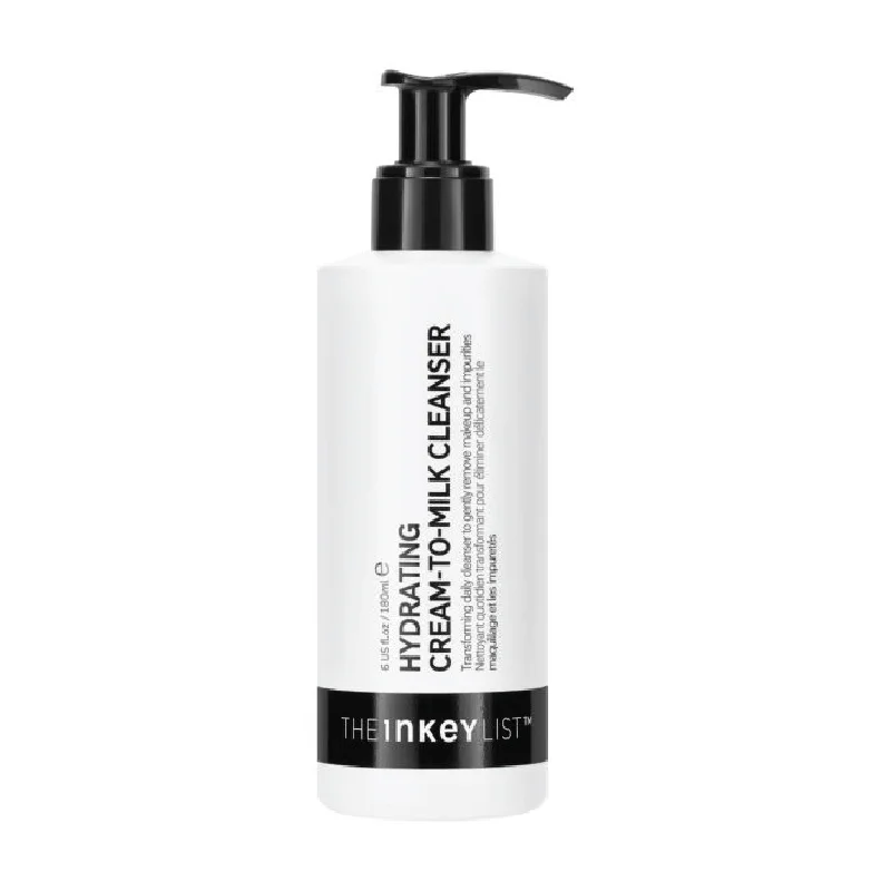 The Inkey List Hydrating Cream-To-Milk Cleanser, 180 ml