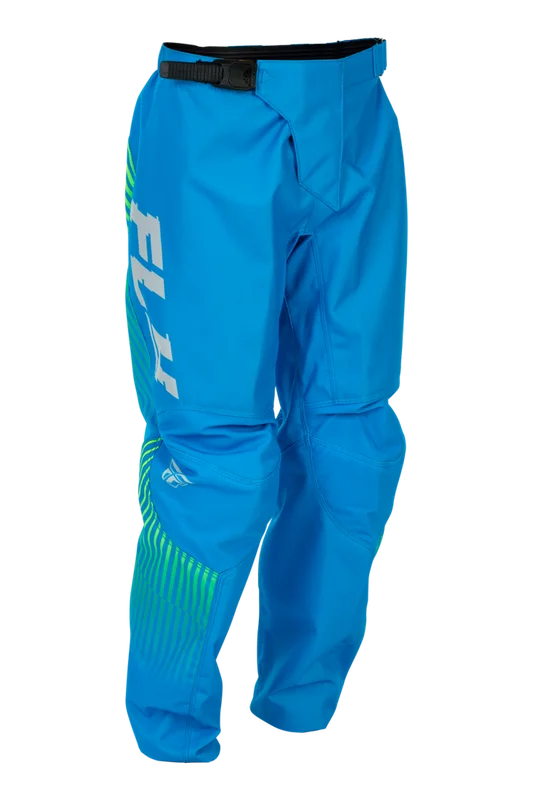 FLY Racing F-16 V26 Youth MX Trousers Blue/Hi-Vis 24