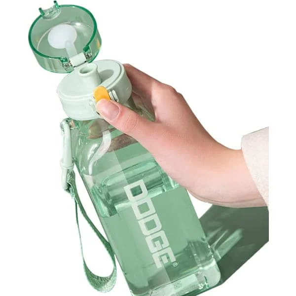 Urheilujuomapullo 700ml, tiivis ja BPA-vapaa juomapullo, kuntosalipullo, vesipullo matkoille, piknikille, retkeilyyn, vihreä
